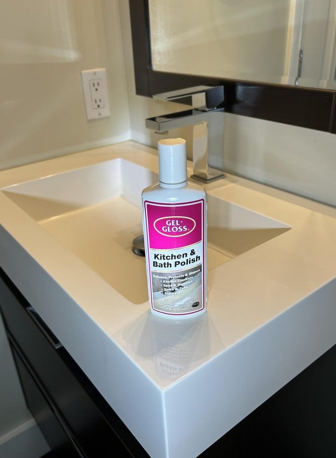 تي آر ملمع شمع كريمي للمطابخ والحمامات من تي آر إندستريز، جل-جلوس، 8 أونصات سائلة -GG-8 - Image 5